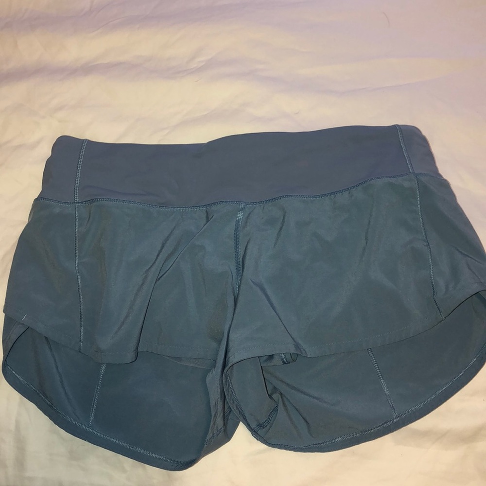 Light Blue Lululemon Shorts
